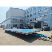 40噸4米寬重型平板拖車 牽引全掛車