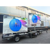 0.2噸戶外LED廣告拖車 全掛工具拖車