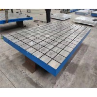 電機(jī)振動(dòng)試驗(yàn)平臺(tái)鑄鐵測(cè)試臺(tái)一體鑄造T型槽設(shè)計(jì)支持定制